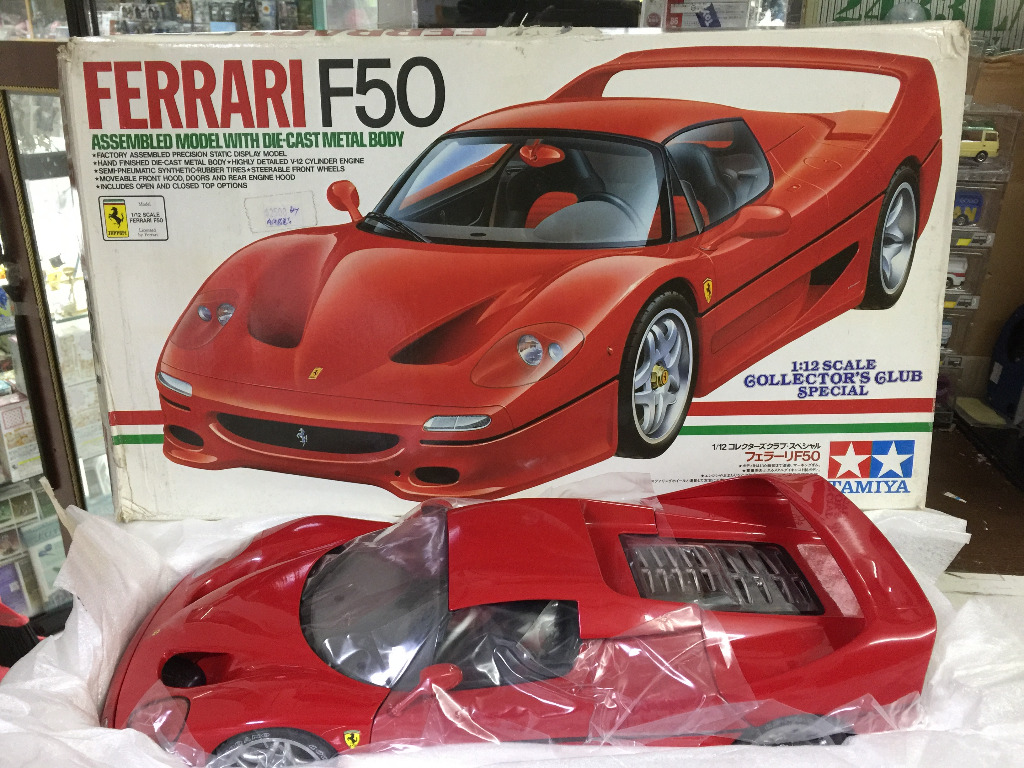 TAMIYA 1/12 FERRARI F50 DIE-CAST METAL (23202) (BUY), 興趣及遊戲