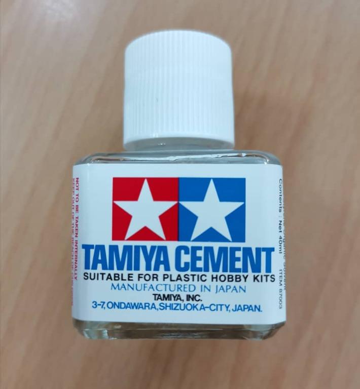 TAMIYA CEMENT 87003 ADHESIVE GLUE FOR PLAMO GUNPLA MODEL KIT, Hobbies & Toys, Stationery & Craft