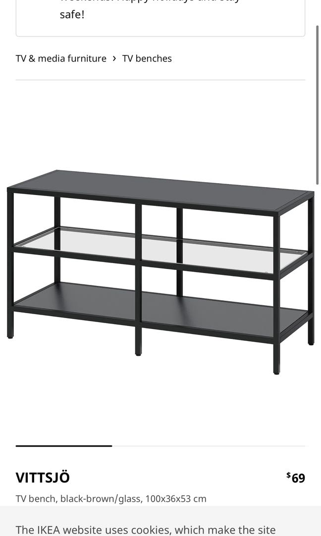 TV Console Table, Furniture & Home Living, Furniture, TV Consoles on