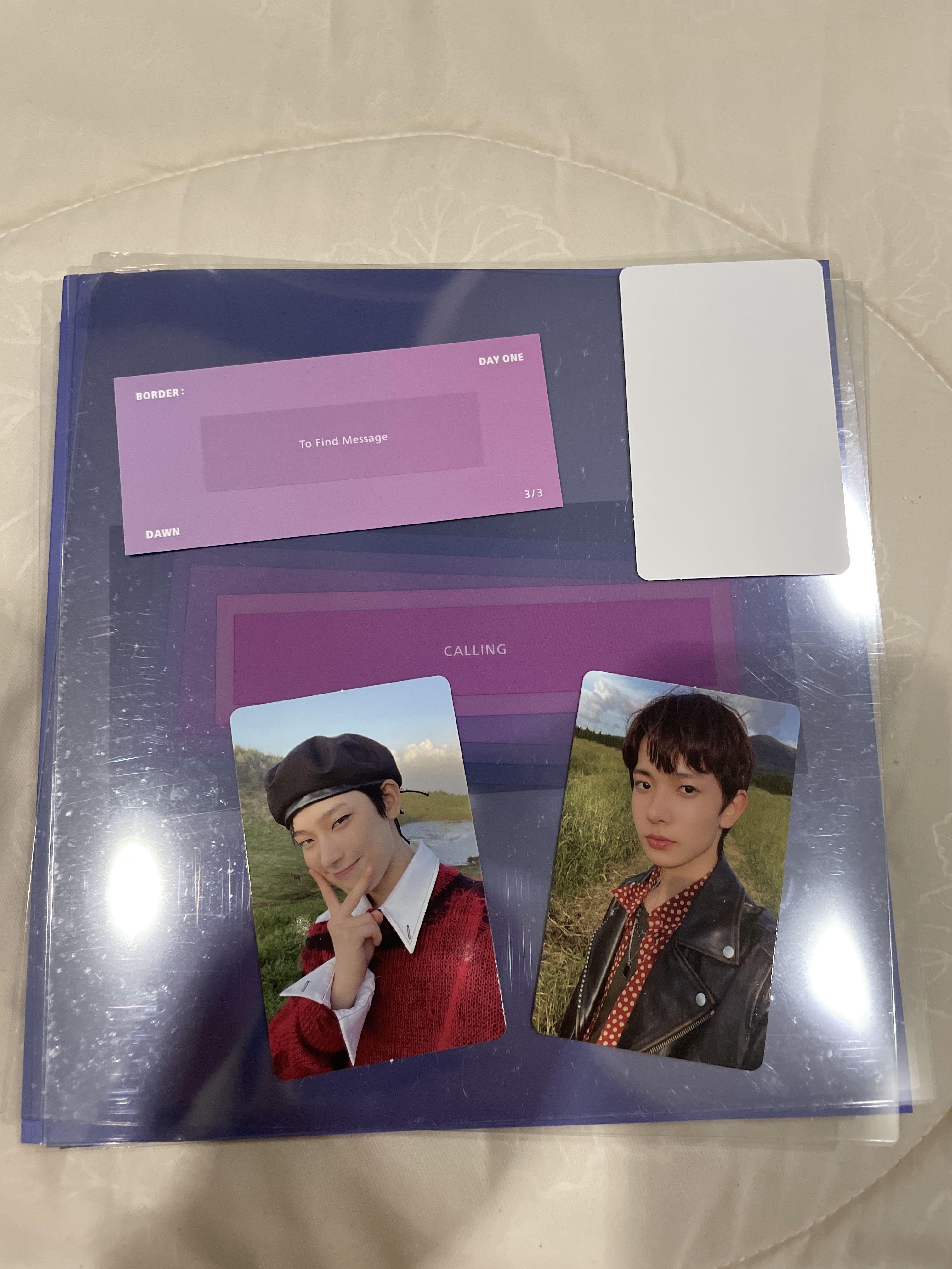 Unsealed Enhypen Border Day One Dawn Ver K Wave On Carousell Unsealed Enhypen Border Day One Dawn Ver K Wave On Carousell