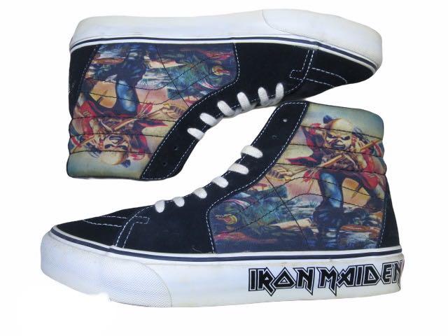 vans x iron maiden