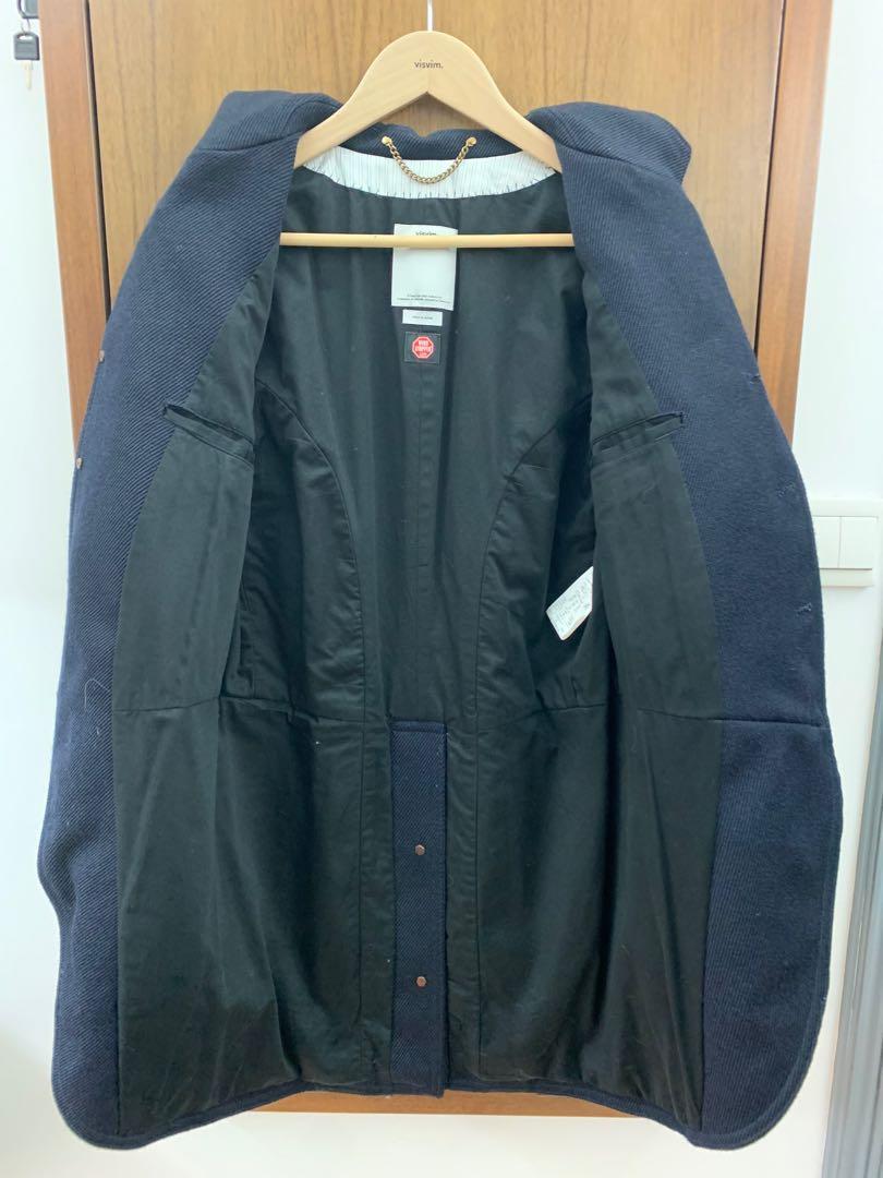 Visvim （分類：外套及戶外衣服）位於 Hong Kong。 由 xason666 提交（商品編號 1059586523，圖片 3）。簡介： Visvim 深藍色羊毛質防寒保暖物料Ascot Morning Coat 禮服西裝褸size 1, (cm) 長86、胸80、袖長61，95新, 原價¥111800，Full set，歡迎查詢，謝謝各位 。