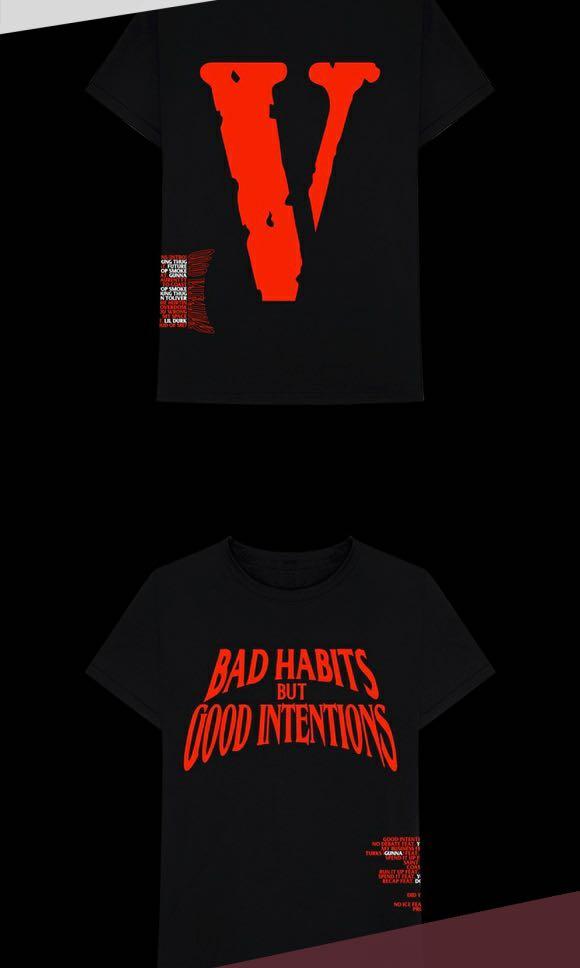 bad habits but good intentions shirt