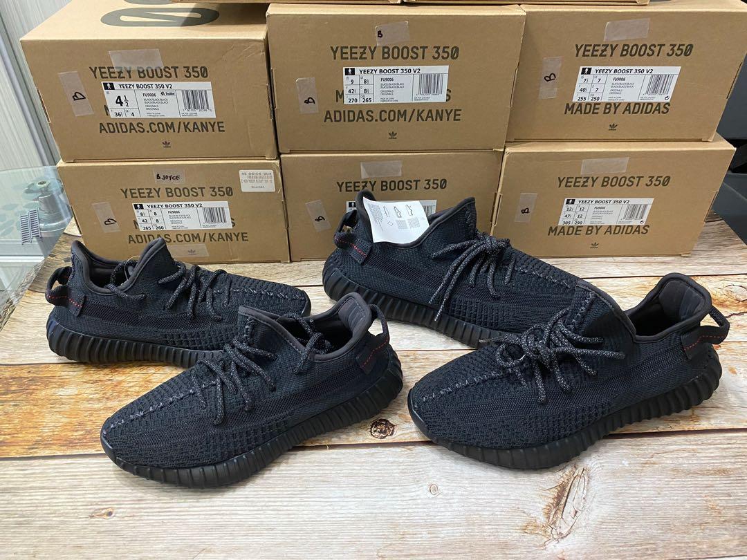 yeezy boost 350 black static