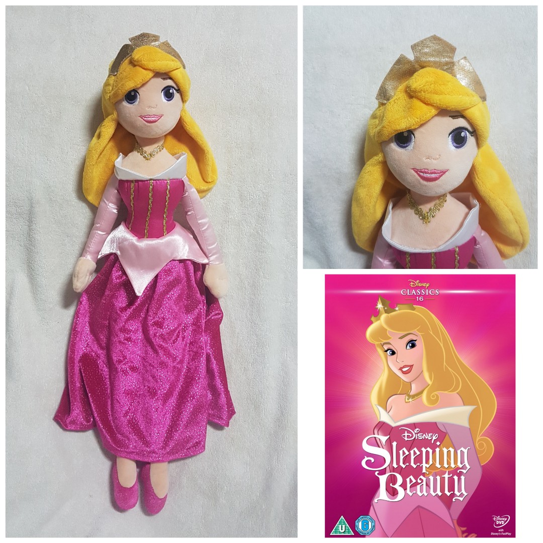 Aurora plush top doll disney