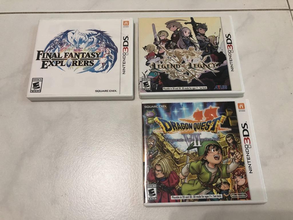 3DS RPG Collection, Video Gaming, Video Game Consoles, Nintendo on ...