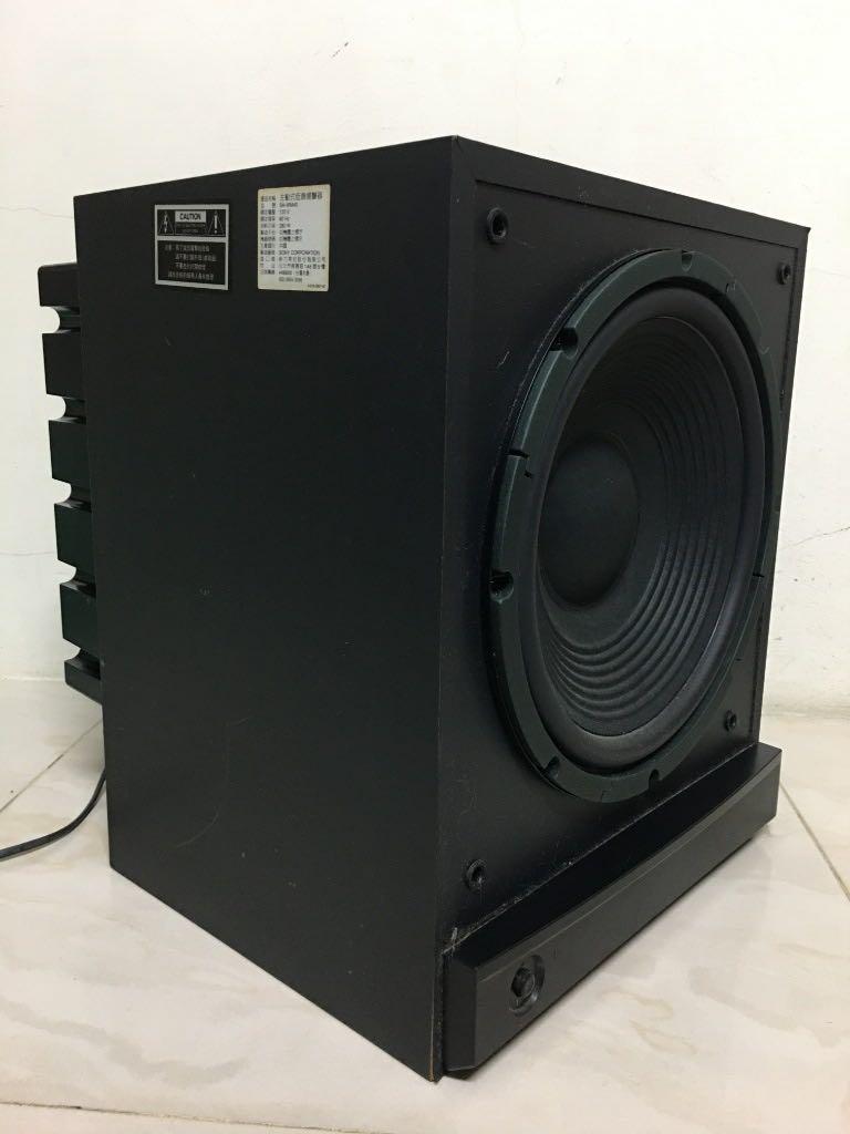 日本 SONY SA WM40 12吋主動式重低音喇叭 音響 低音Q彈, 耳機及錄音音訊設備, Soundbar、揚聲器、藍牙喇叭、耳擴在旋轉拍賣