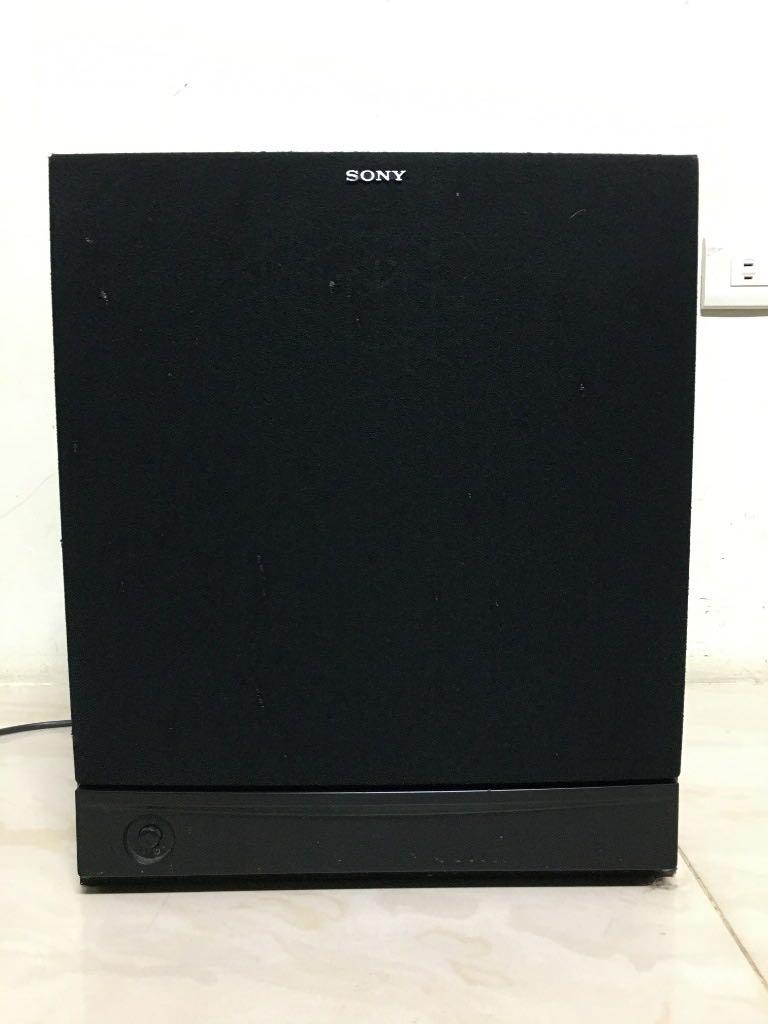 日本 SONY SA WM40 12吋主動式重低音喇叭 音響 低音Q彈, 耳機及錄音音訊設備, Soundbar、揚聲器、藍牙喇叭、耳擴在旋轉拍賣