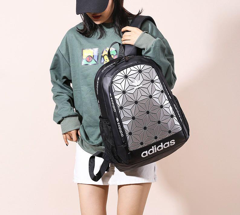Adidas Bag New 3D Trefoil Backpack 002 Bag Fashion Bag Ourdoor Bag Laptop Bag Travel Bag School Student Bag For Unisex