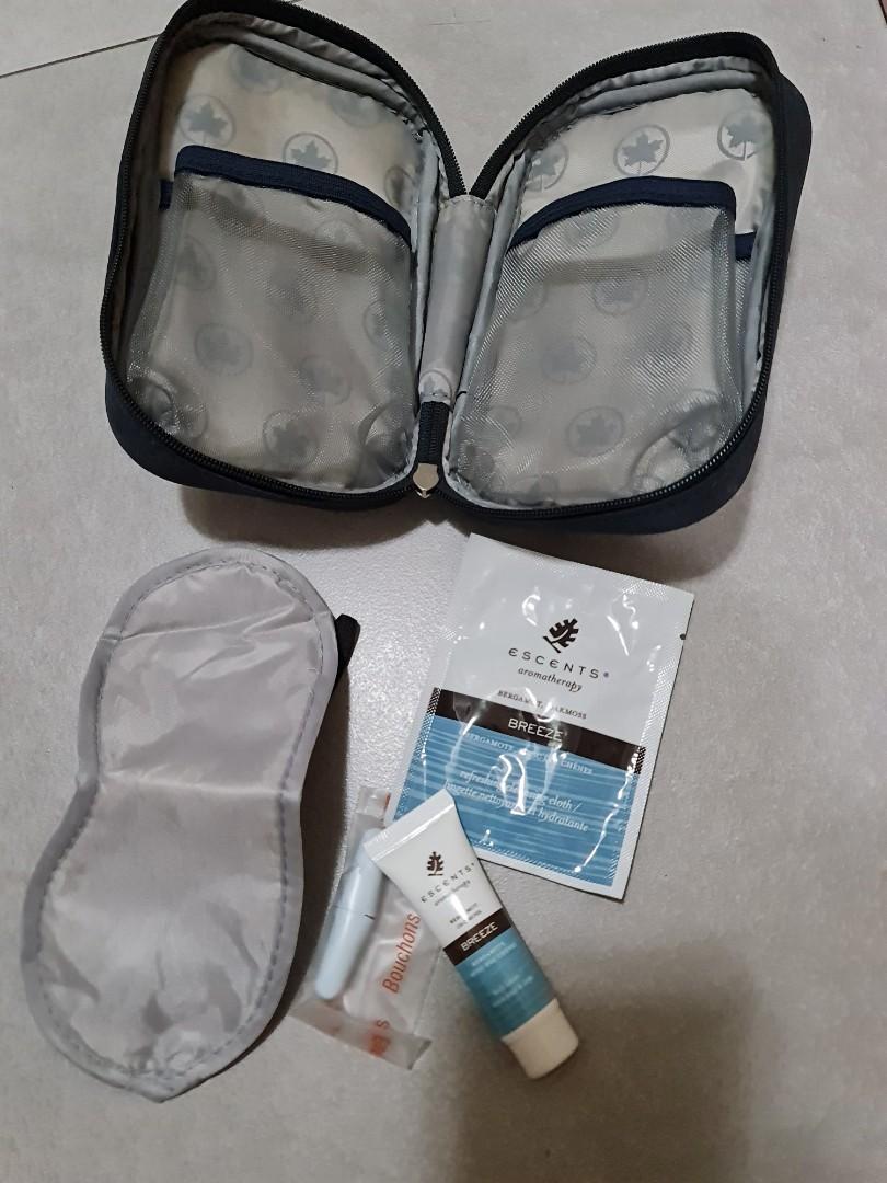 Air Canada Business Class vanity pouch, Beauty & Personal Care