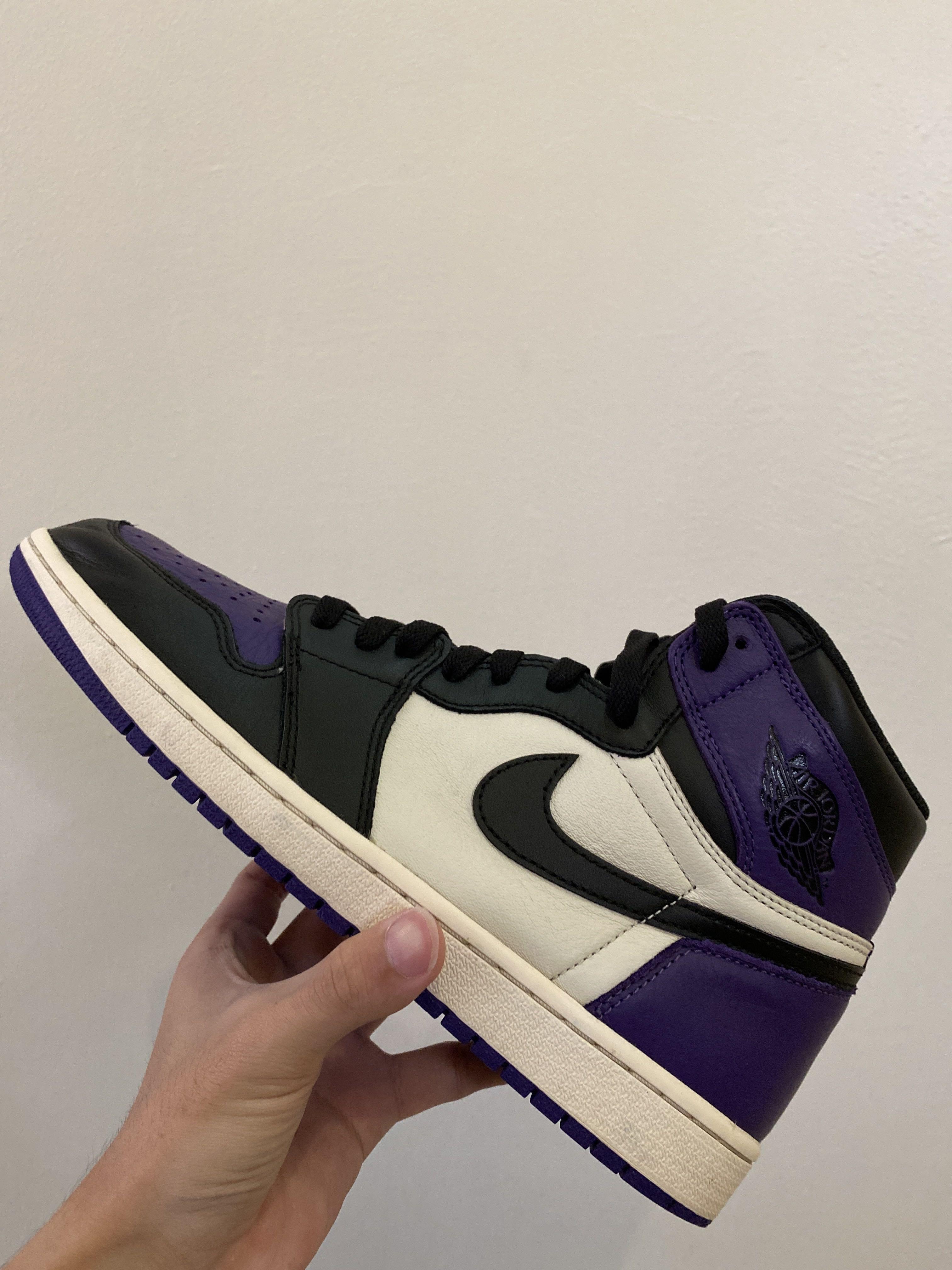 Air Jordan 1 Court Purple 1.0 2018 Men s Fashion Footwear