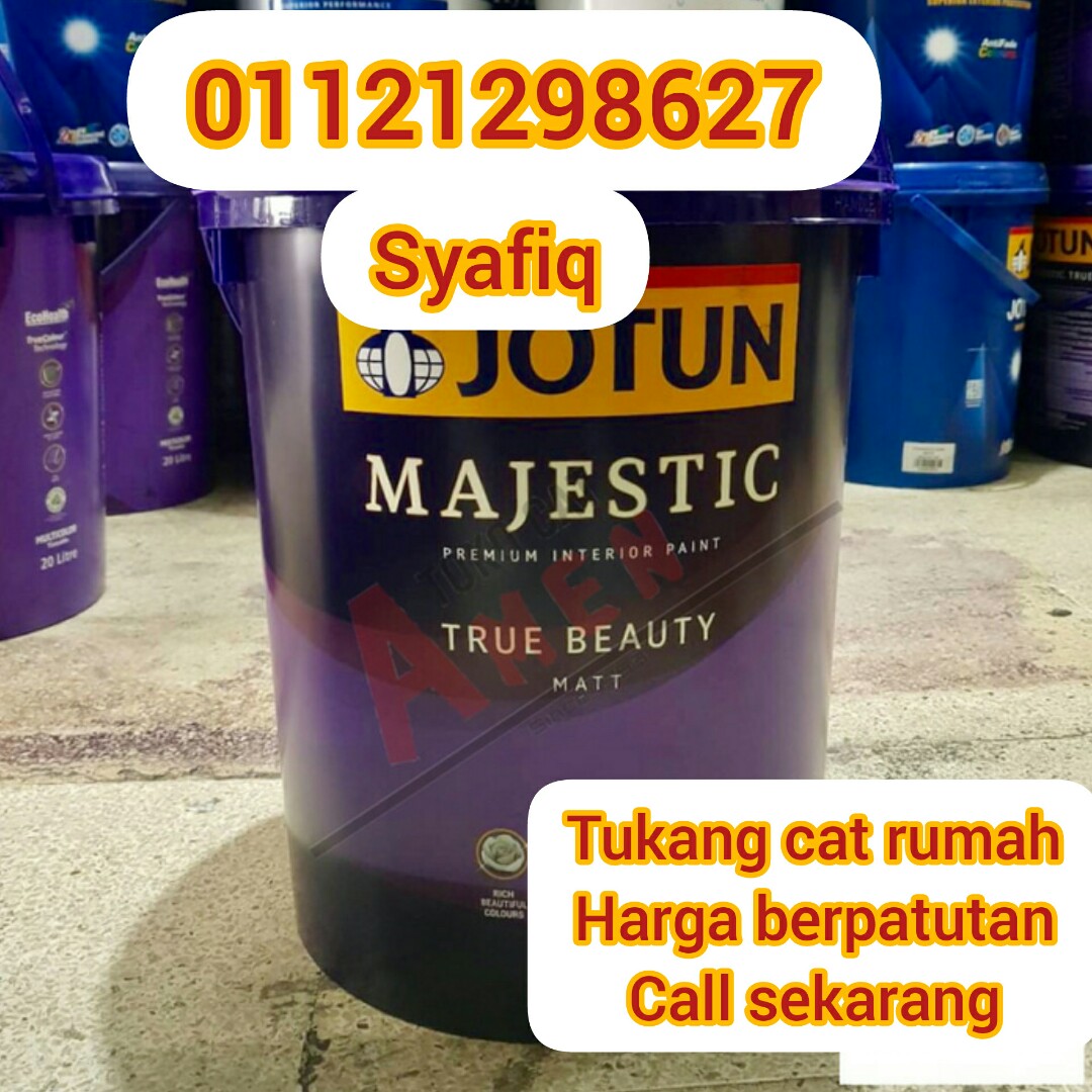 Ambil upah cat rumah boleh call 01121298627, Services, Home 