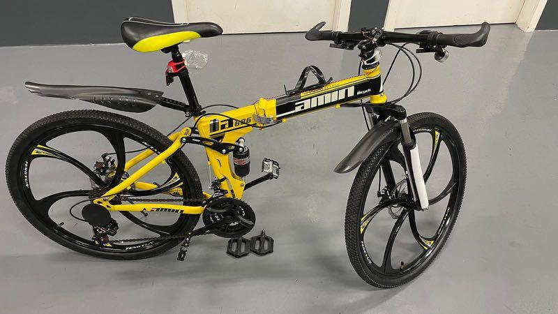 AMIN 686 Foldable Mountain Bike Sports Equipment Bicycles