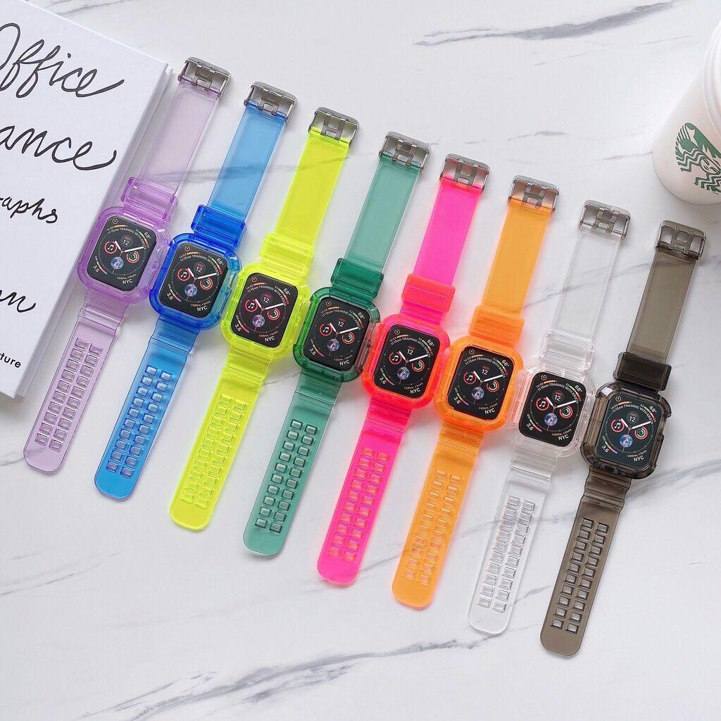 Jelly strap watch top