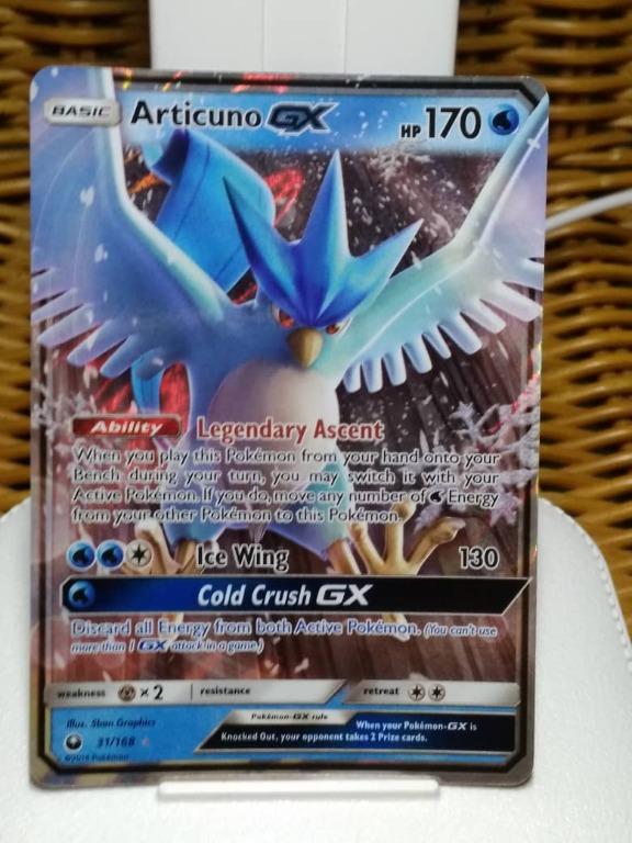 Articuno GX - Celestial Storm Pokémon card 31/168