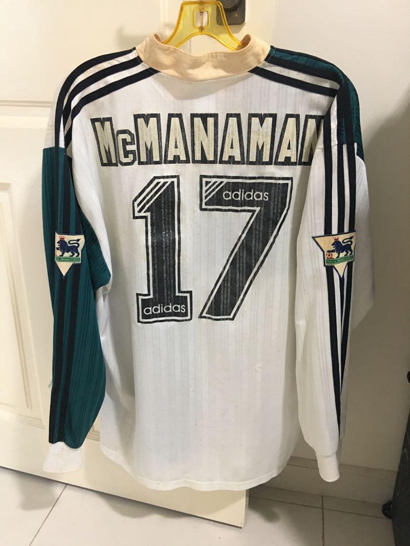 Liverpool McManaman 17 Away Football Shirt 1995/96 (XXL