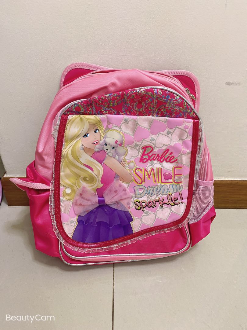 Buy Barbie Inspire Sequin Embellished Trolley Bag - 52x34x21 cms Online for  Kids | Centrepoint UAE