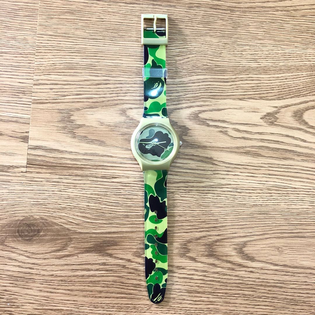 Bape sales camo watch
