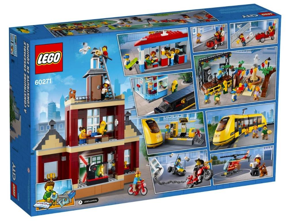 BN 60271 Lego City Main Square Hobbies Toys Toys Games on