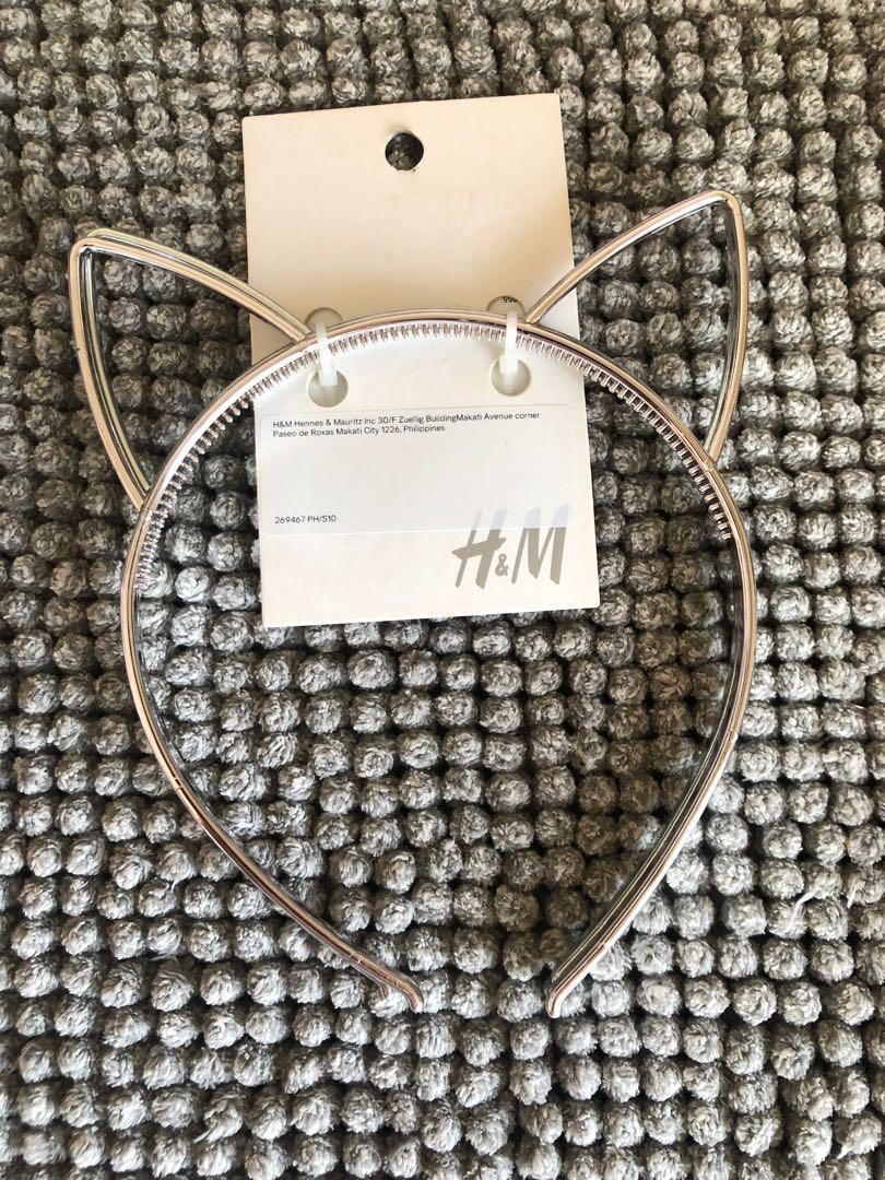 Brand New Auth H&M KIDS Metallic Cat Ear Headband, Babies  display picture 1