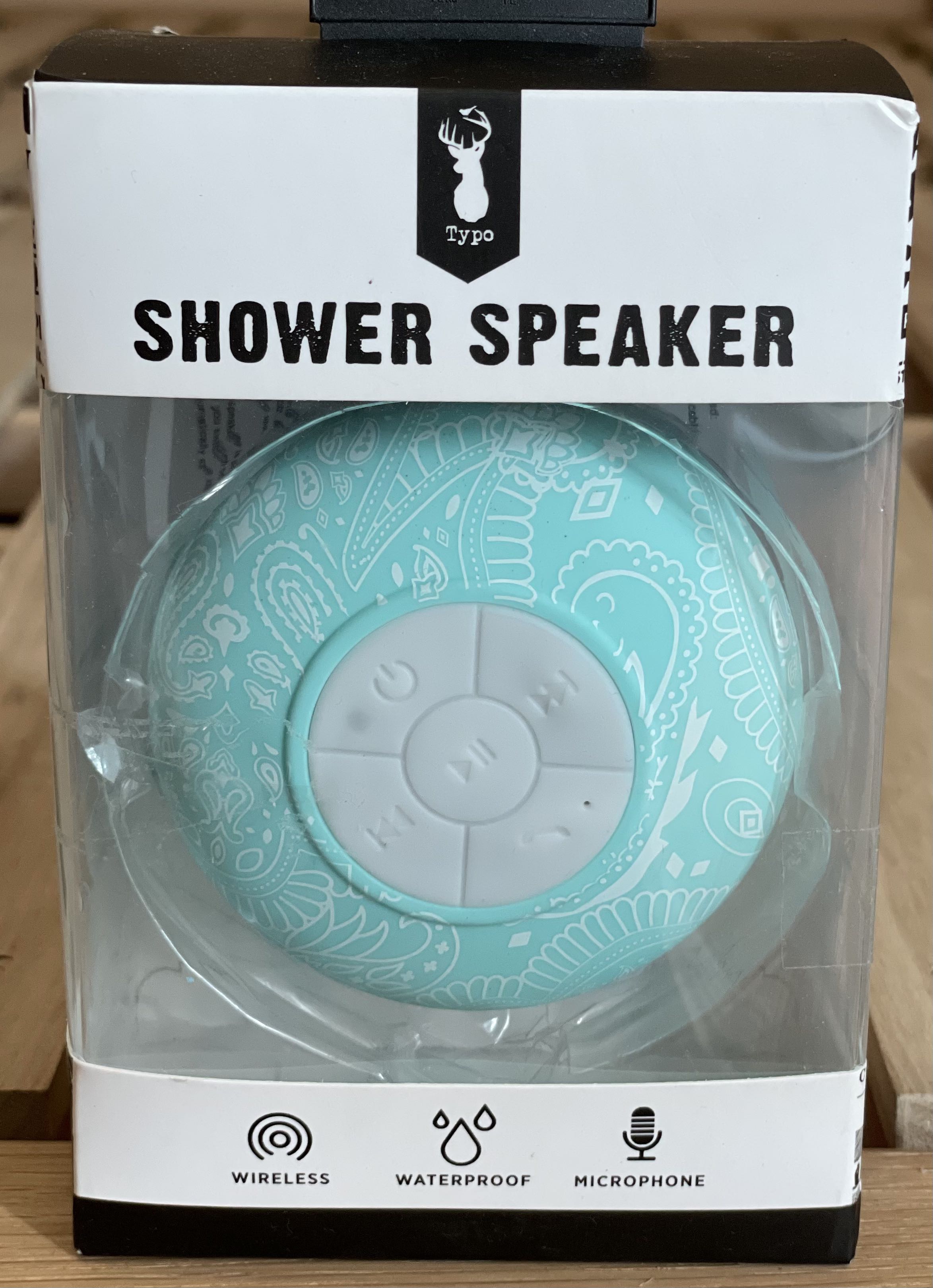 Brand New Typo Shower Speaker, Electronics, Audio on Carousell