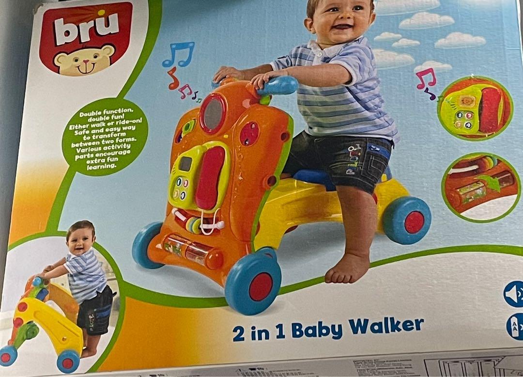 BRU 2in1 walker Babies Kids Infant Playtime on Carousell