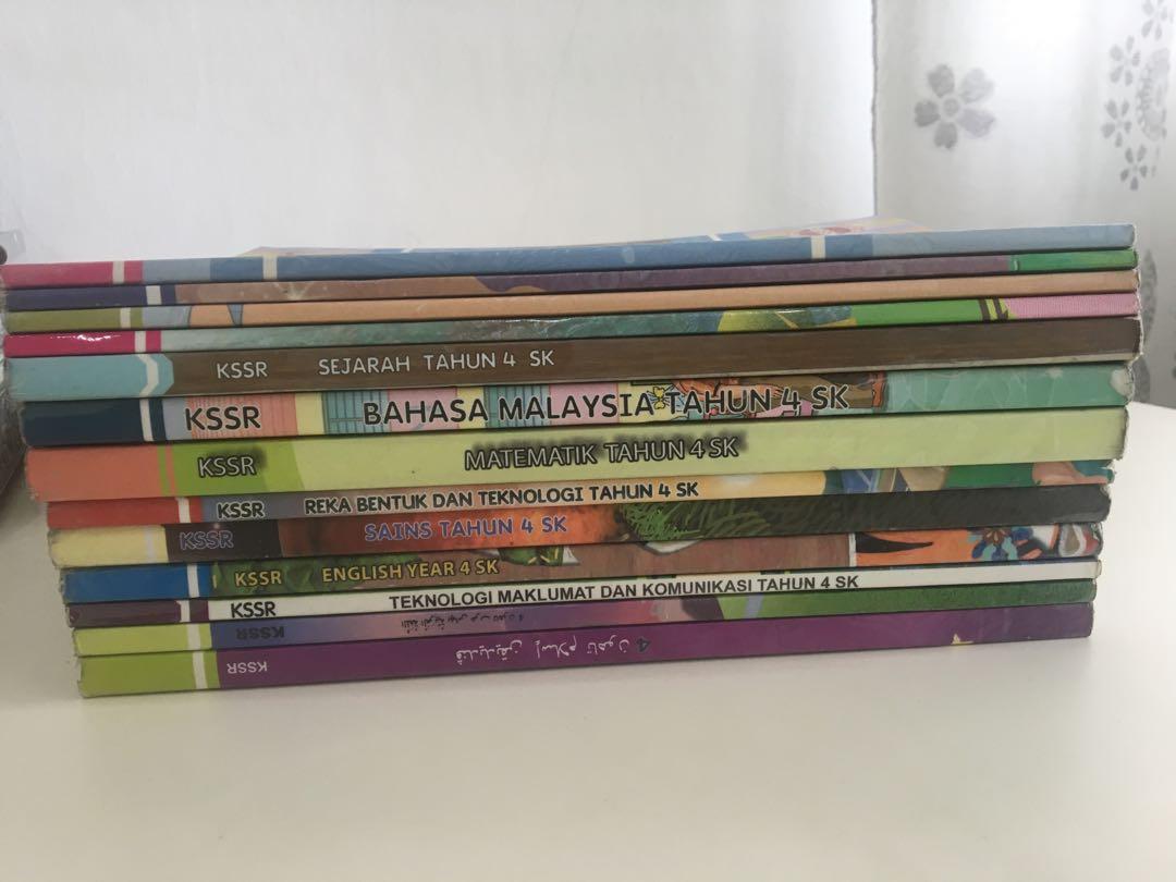 Buku Teks Darjah 4 Kssr Books Stationery Books On Carousell