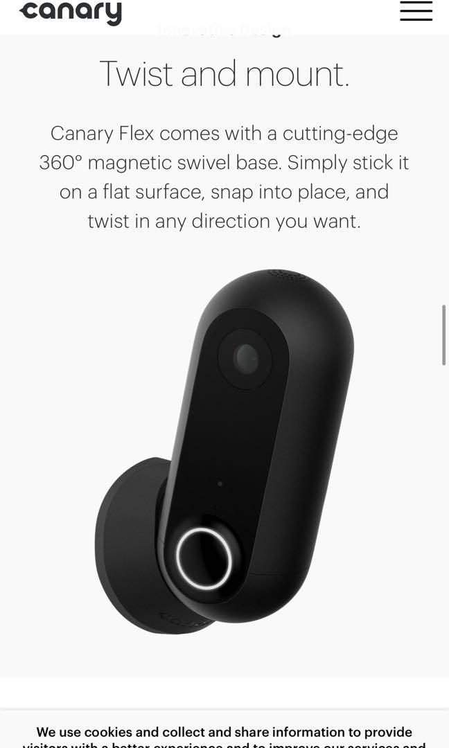 Canary shop baby monitor