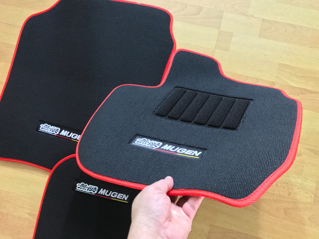 HONDA CAR CARPET FLOORMATS WITH NONSLIP VELCRO BACKING FOR GE GK FIT