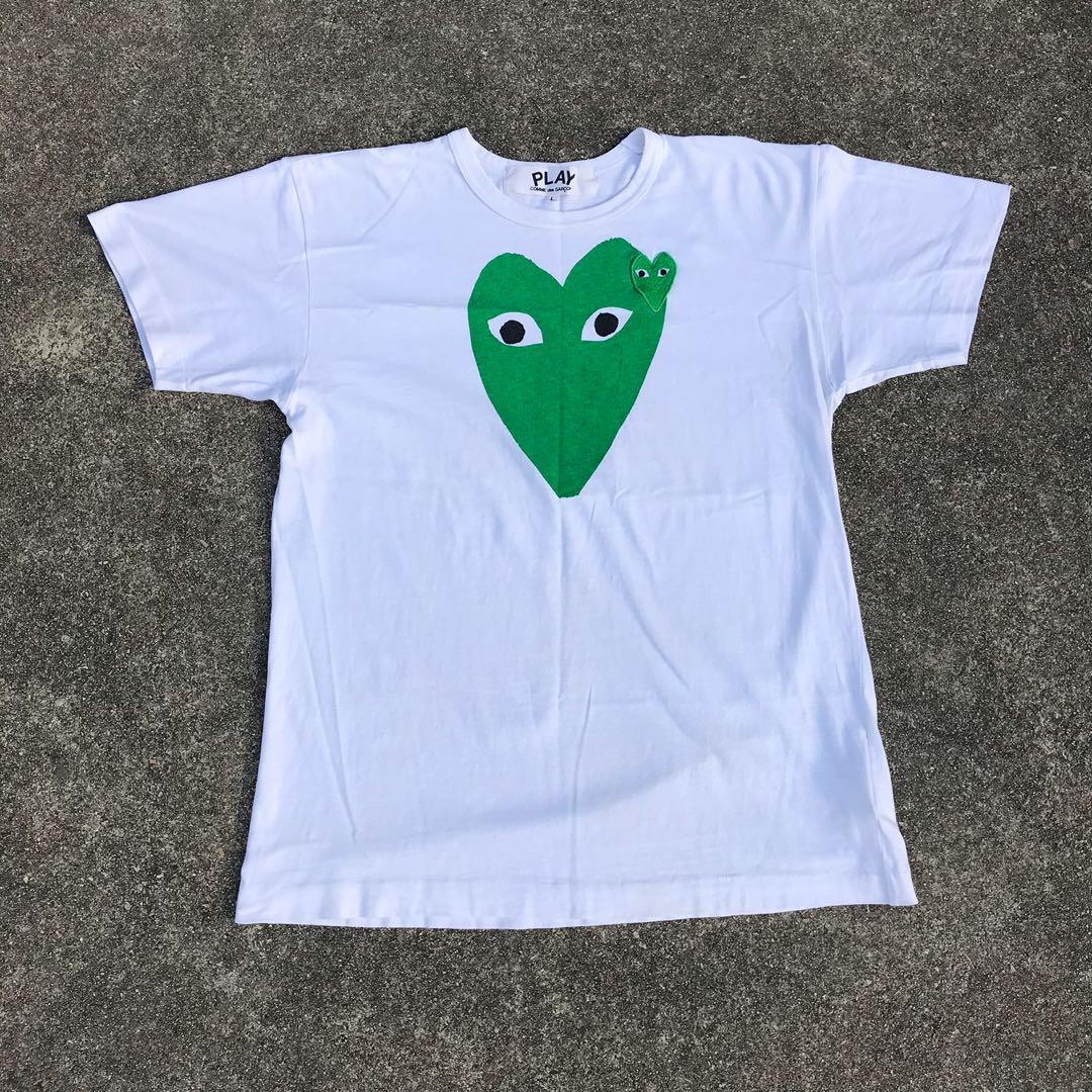 Cdg play discount green heart