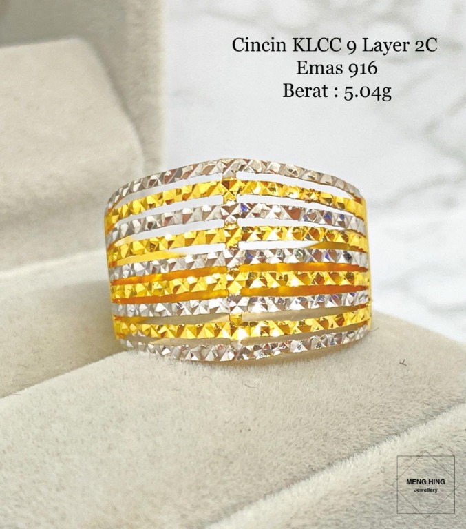 Cincin Klcc 9 Layer 2c Emas 916 Women S Fashion Accessories On Carousell Cincin lovag (2008) teljes film. cincin klcc 9 layer 2c emas 916