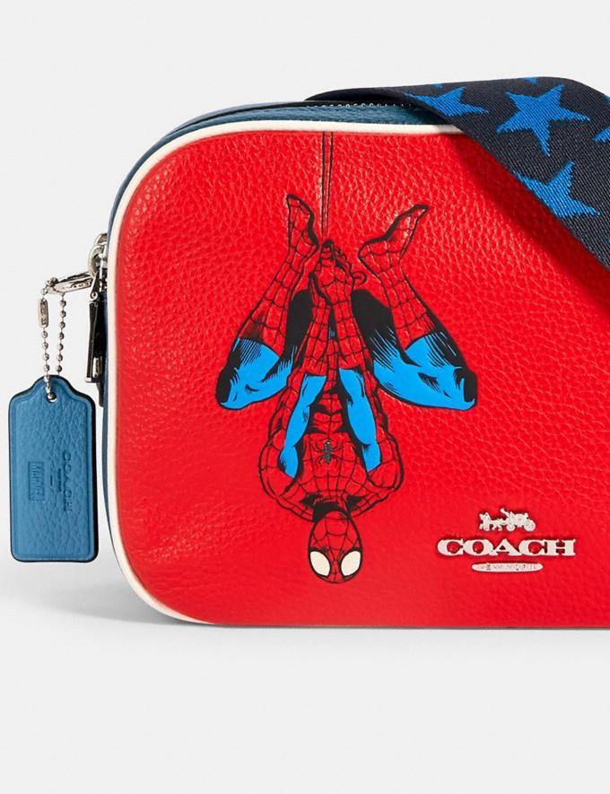 Coach x Marvel Jes Crossbody with Spiderman, Luxury, Bags & Wallets on