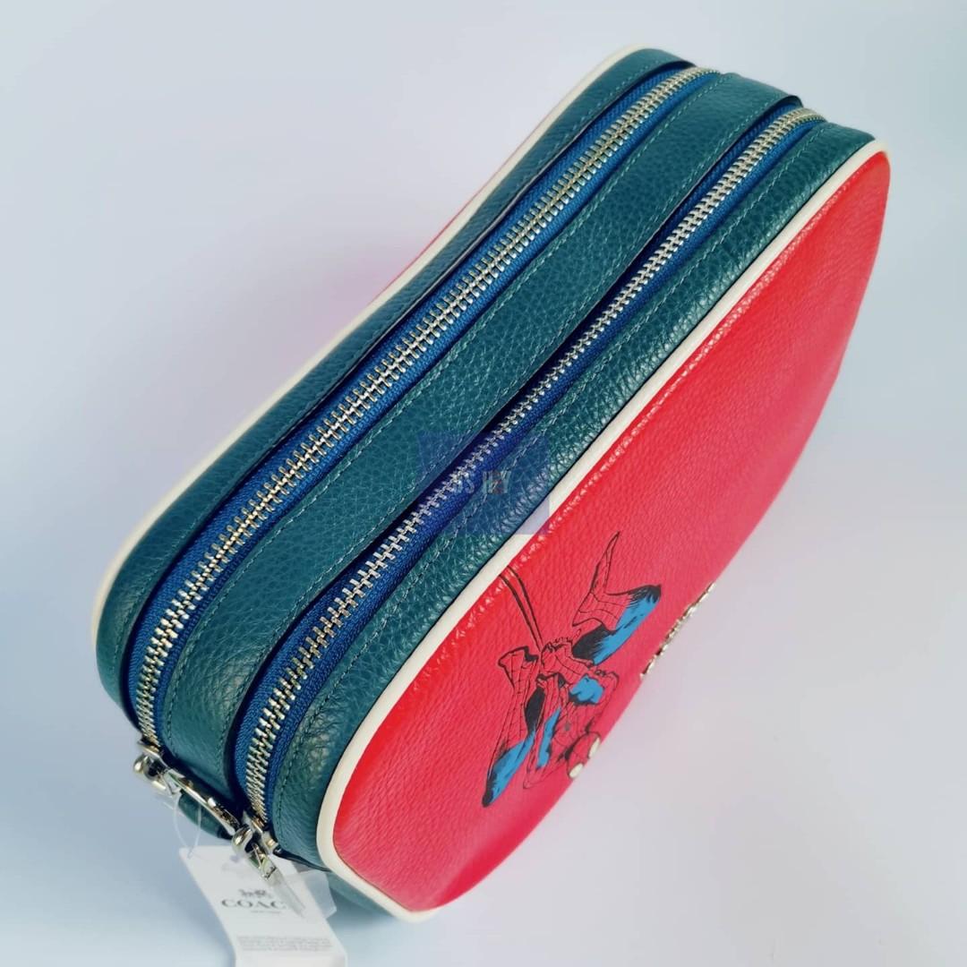 Coach x Marvel Jes Crossbody with Spiderman, Luxury, Bags & Wallets on