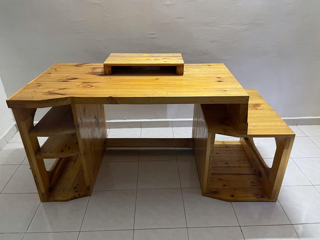 Custom Computer Table / Meja Komputer, Furniture & Home Living