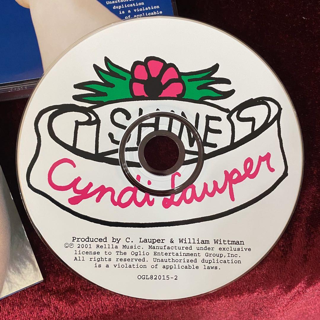 Cyndi Lauper - Shine 日本版Promo CD Single + Shine 美國版EP • 收錄