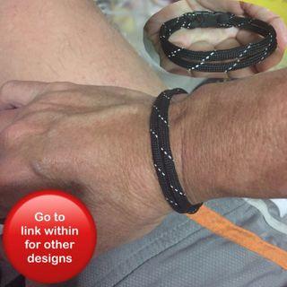 Double Strand Paracord 550 Bracelet c/w buckle customized to your wrist size [ Paracord550 gifts handmade; JAN0121 uncle anthony] FOR MORE PARACORD 550 BRACELETS, GO HERE: 👉 http://carousell.com/p/136758270