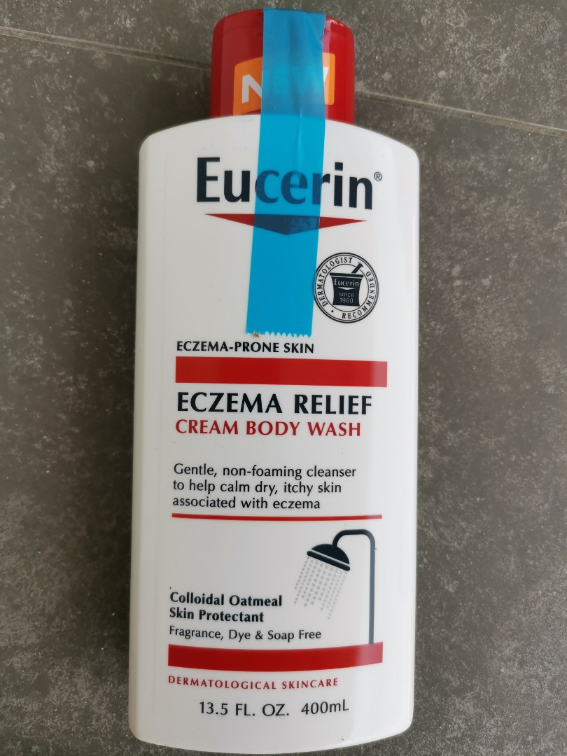 Eucerin Eczema Relief Body Wash 400ml Adult, Beauty & Personal Care