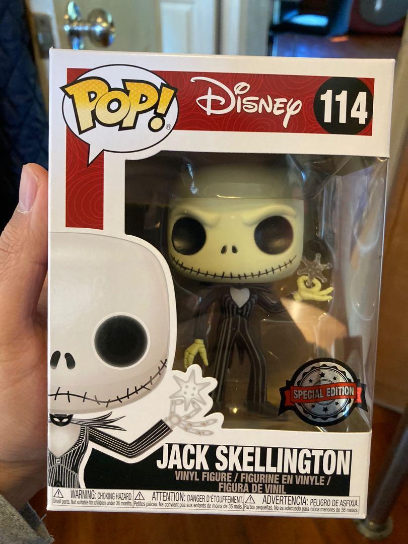 jack skellington with snowflake