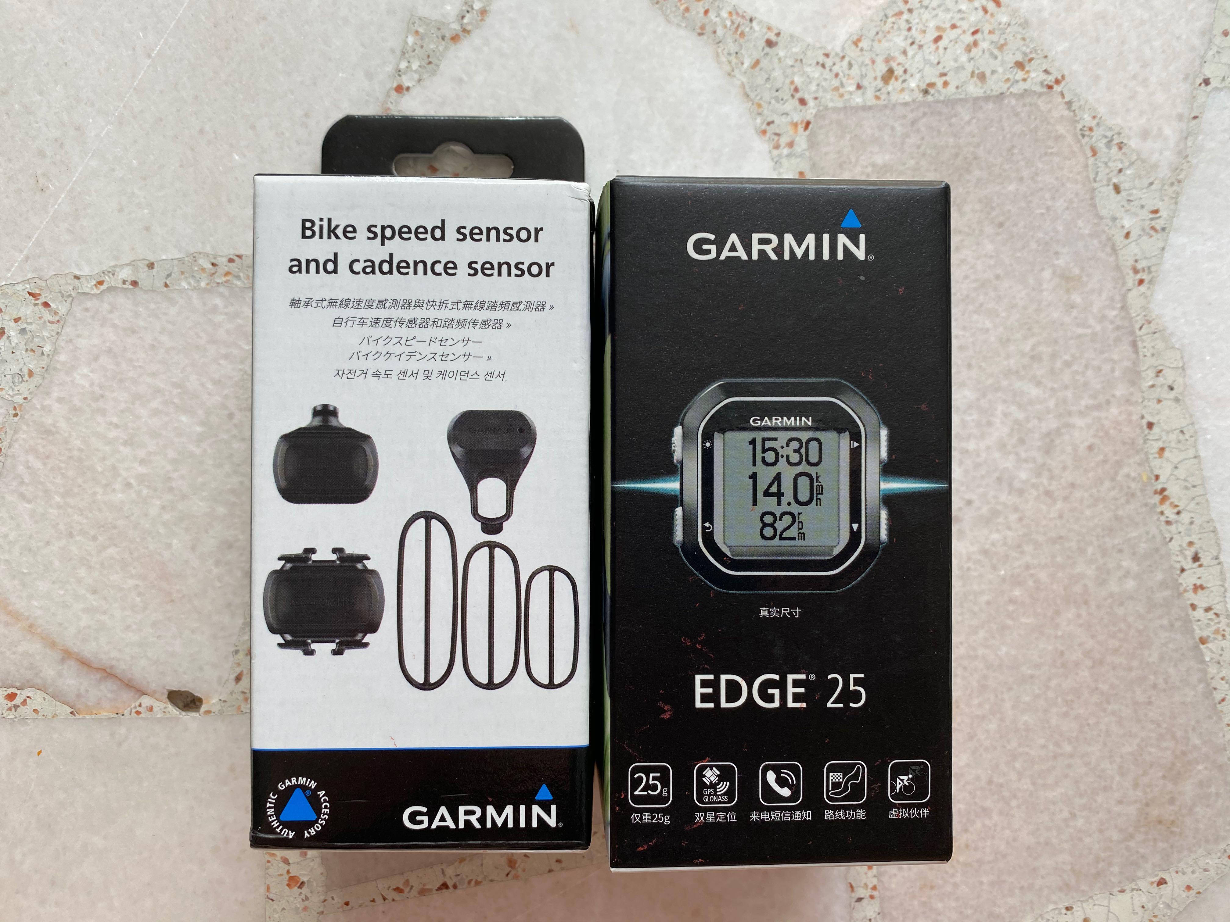 garmin edge cadence sensor