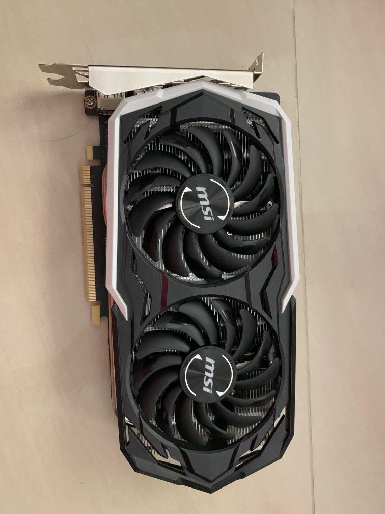 Geforce Grx 1660 Ti Armor 6g Oc Computers Tech Parts Accessories Computer Parts On Carousell