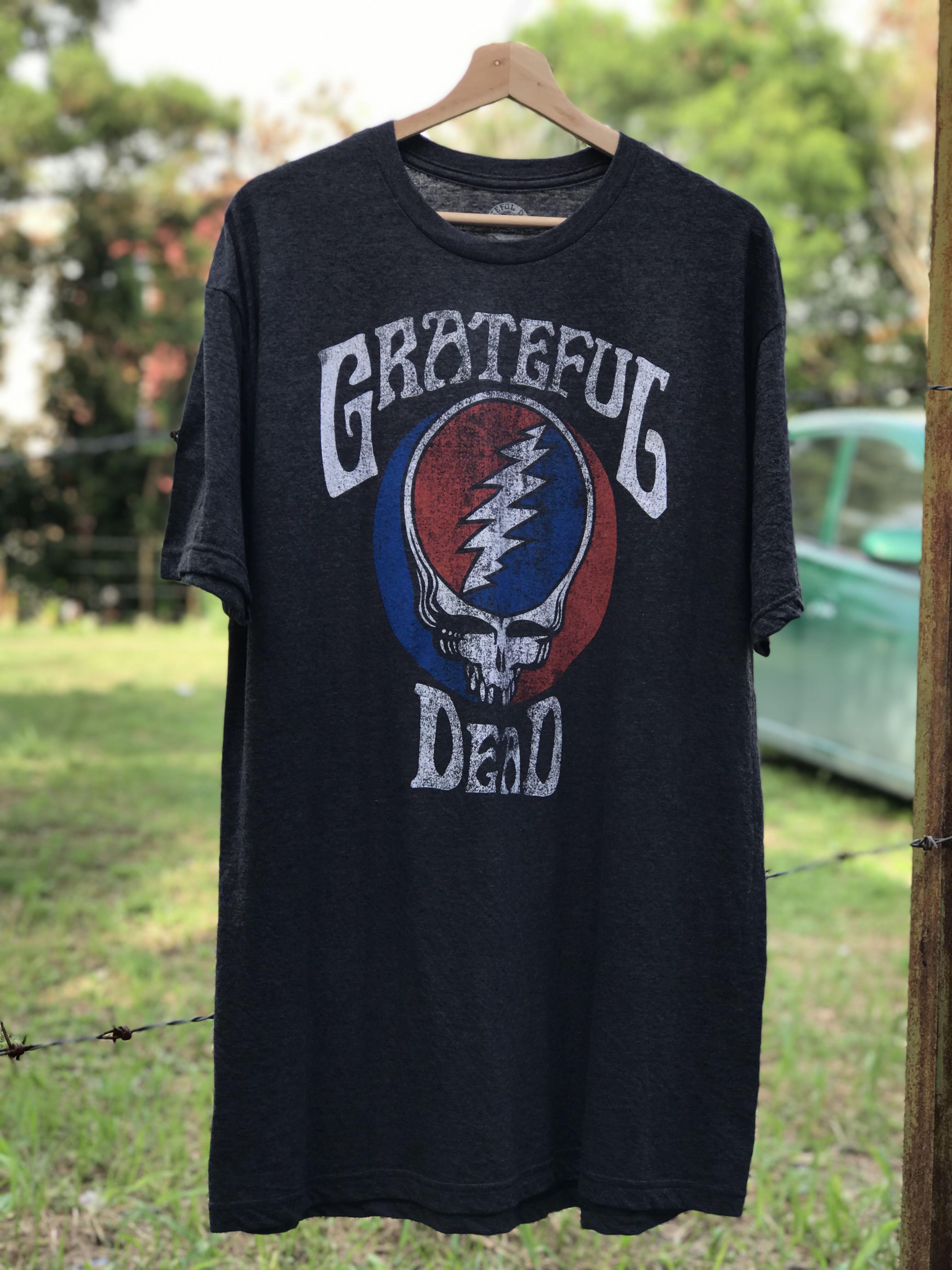 Ripple Junction Grateful Dead Skull & Roses Tour 87 Adult T-Shirt