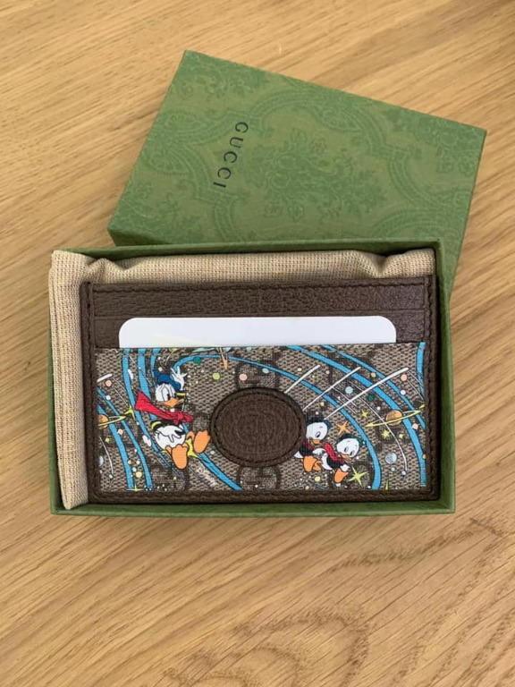 Gucci Donald Duck card holder