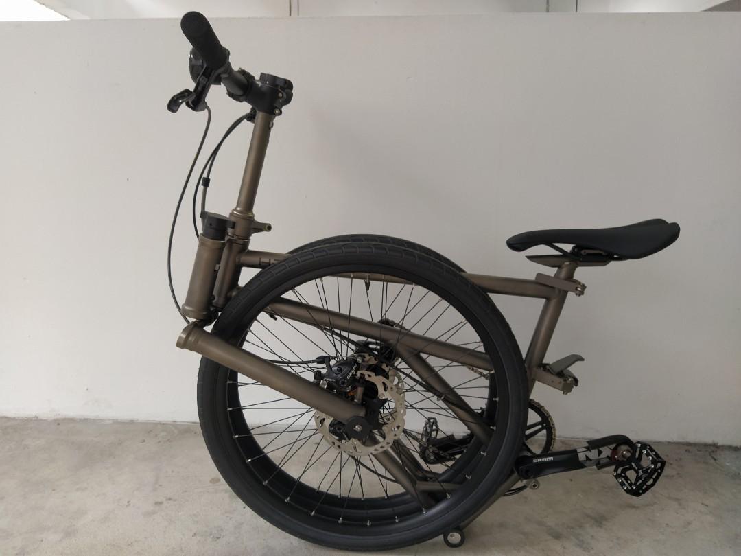 Helix Full Titanium 11 Spd Hub Foldable Bike Bicycle