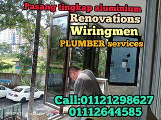 Install tingkap aluminium harga berpatutan 01112644585