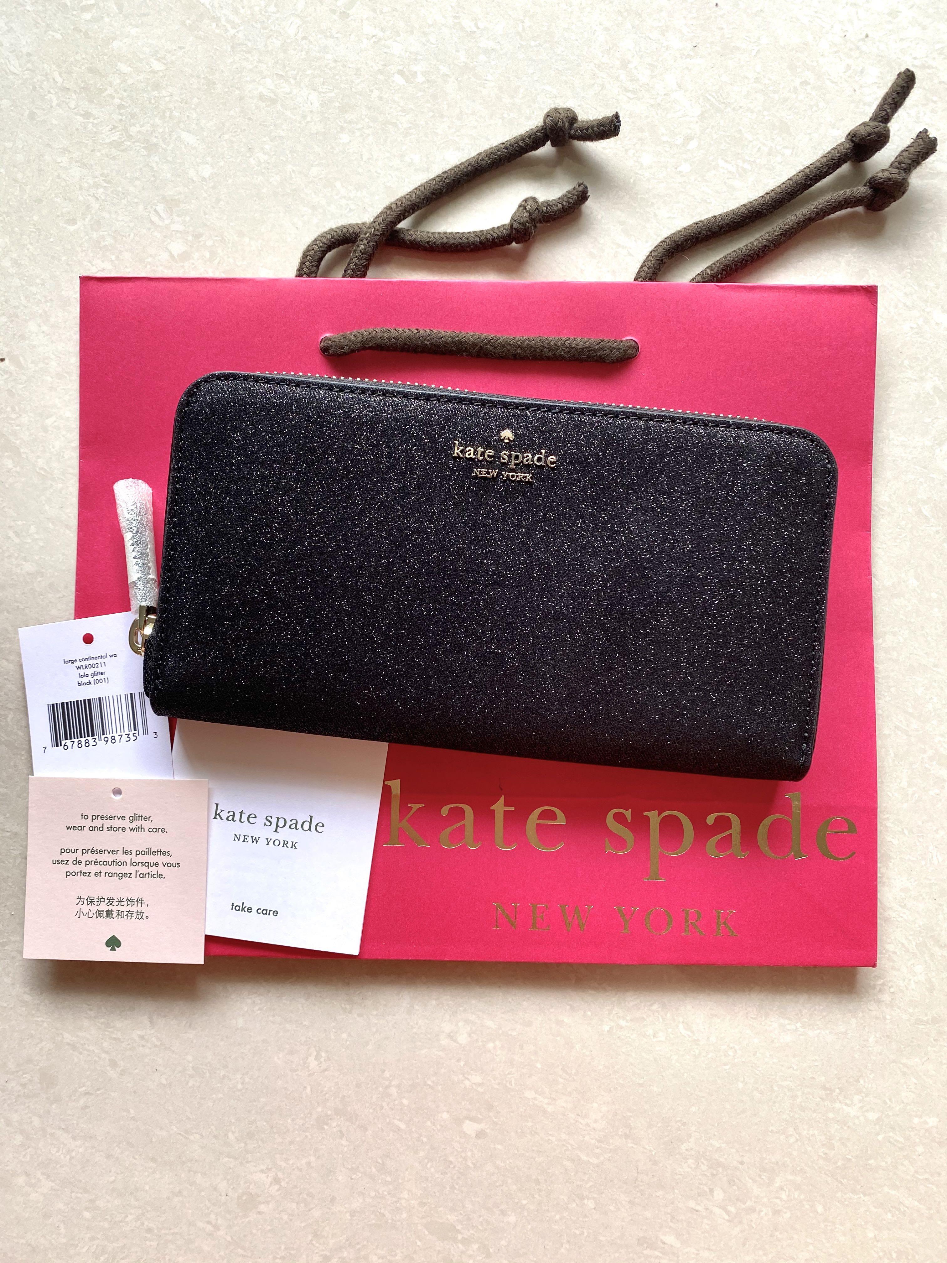 Lola glitter large continental wallet clearance