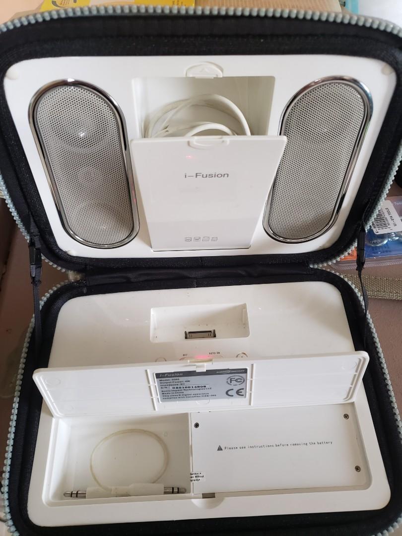 Ipad speaker (Category: Soundbars, Speakers & Amplifiers) located in Arayat. Submitted by montylaida (Listing ID 1059687296, Image 3). Description: ifusion speaker ideal for ipad nano , iphone n stock lng hnd nagamit almost new with cable and loud speaker.