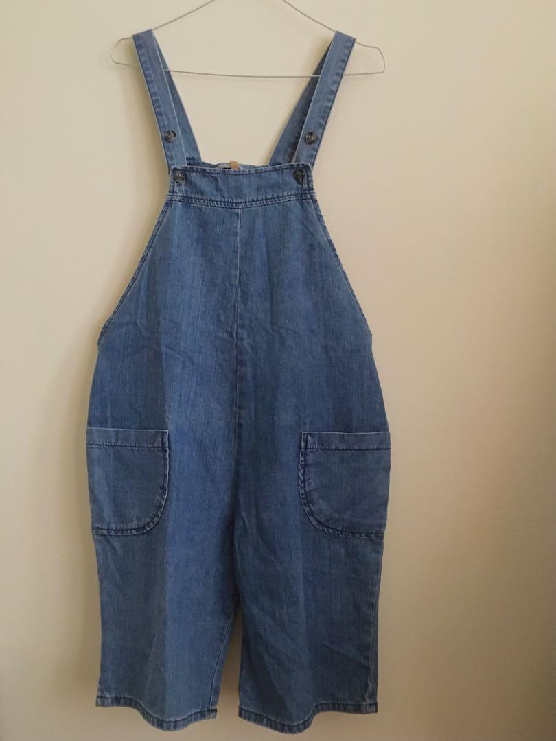 Jumpsuit Jeans Topshop Baju Celana Kodok Denim Jump Suit Top Shop Women  Murah