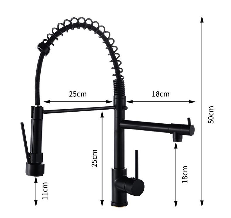 Kitchen Pipe Faucet Pull-Out , Paid Dapur, Furniture & Home ...