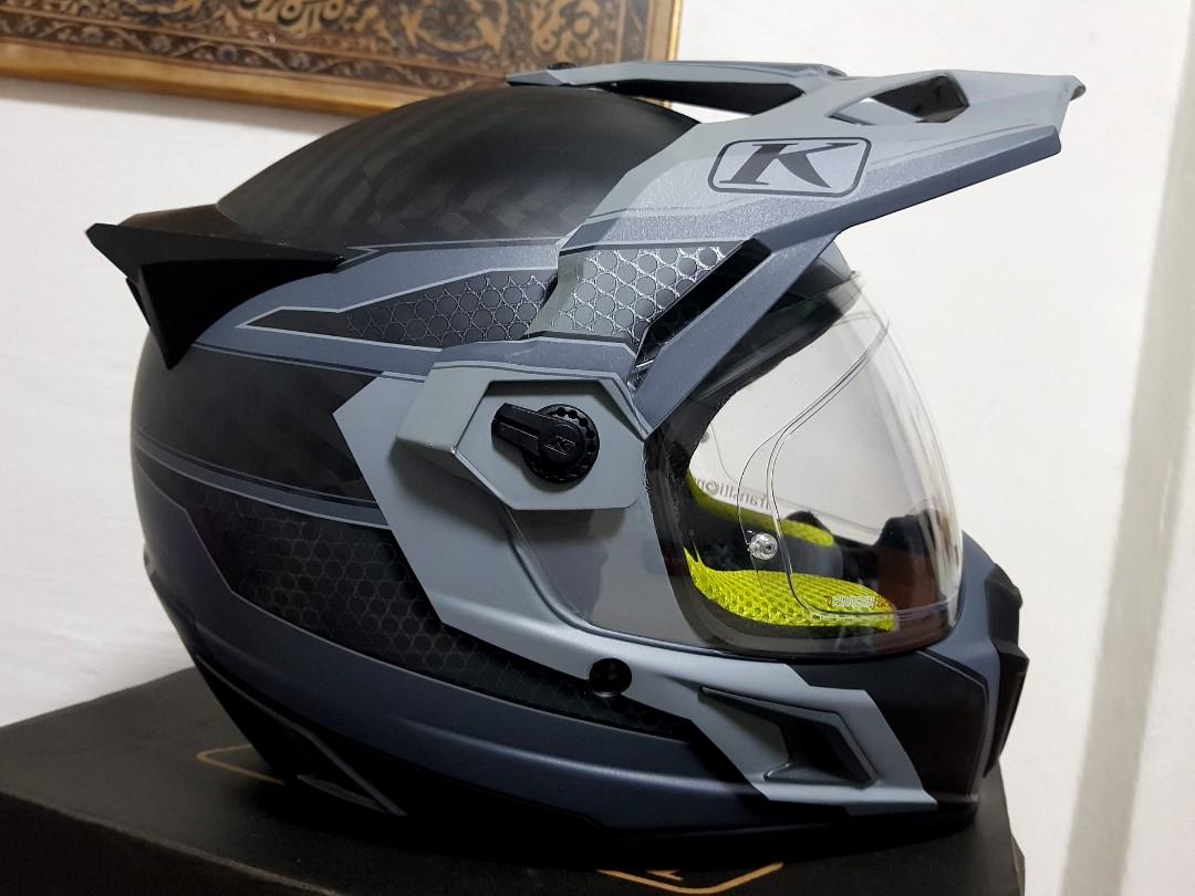 KLIM KRIOS PRO ARSENAL GRAY HELMET Motorcycles Motorcycle