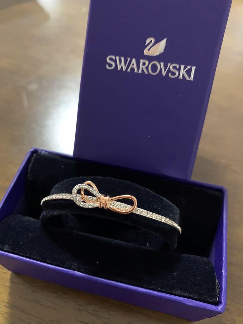 Lifelong bow outlet bangle swarovski